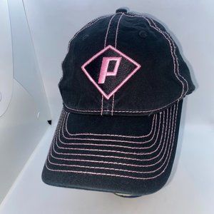 Priefert Rodeo & Ranch Pink & Black Hat Strapback Cap